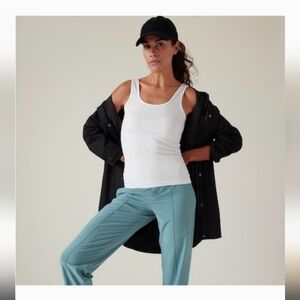 Athleta Renew seamless Scoop Tank White M